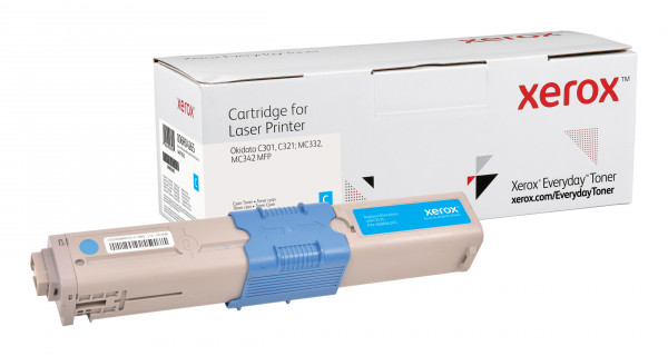 Toner f. OKI C301/321 [w.44973535] cyan (32)