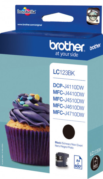 Brother [LC-123BK] schwarz Tinte