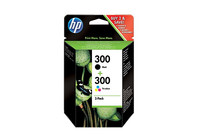 HP 300 [CN637E] MultiPack (CC640E+CC643E) schwarz+color Tinte