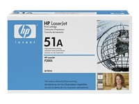 HP 51A [Q7551A] schwarz Toner