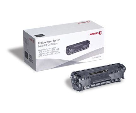 HP 12A [w.Q2612A] schwarz Xerox-Newbuilt-Toner