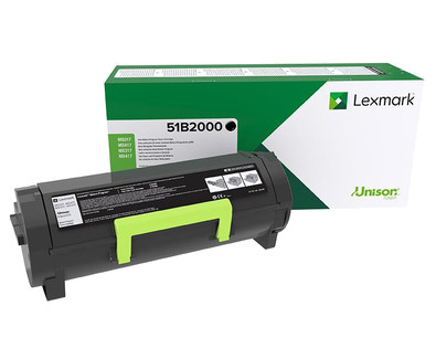 Lexmark [51B2000] schwarz Toner