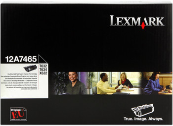 Lexmark [12A7465] HC schwarz Toner