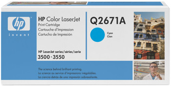 HP 309A [Q2671A] cyan Toner