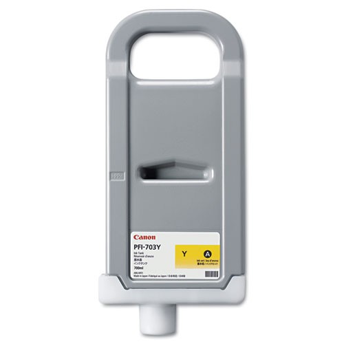Canon PFI-703Y [2966B001] HC gelb Tinte