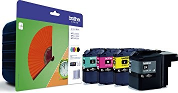 Brother [LC-129XLVALBP] HC MultiPack (LC-129XLBK+LC-129XLC+LC-129XLM+LC-129XLY) schwarz+cyan+magenta+gelb Tinte