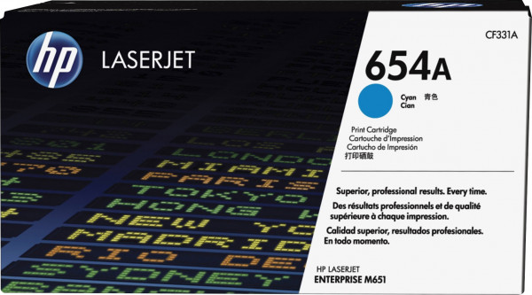 HP 654A [CF331A] cyan Toner