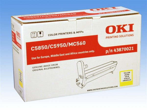 OKI [43870021] gelb Trommeleinheit