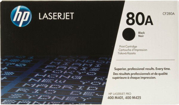 HP 80A [CF280A] schwarz Toner