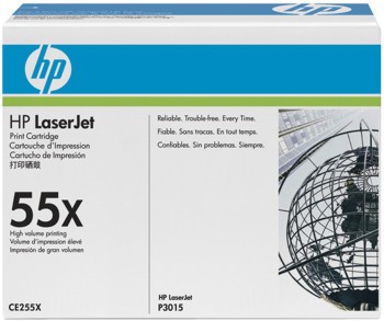 HP 55X [CE255X] HC schwarz Toner