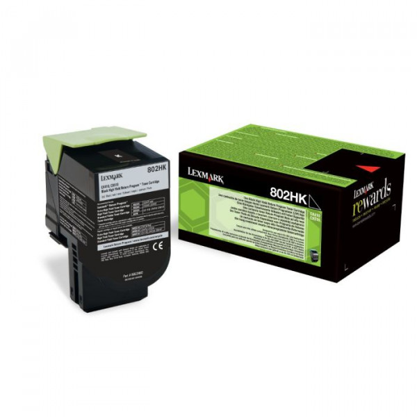 Lexmark 802HK [80C2HK0] schwarz Toner