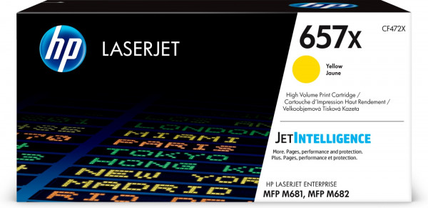 HP 657X [CF472XC] HC gelb Toner