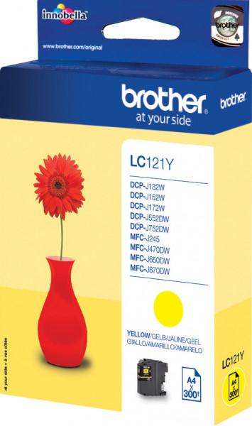 Brother [LC-121Y] gelb Tinte