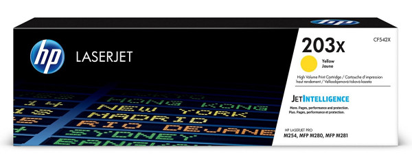 HP 203X [CF542X] HC gelb Toner
