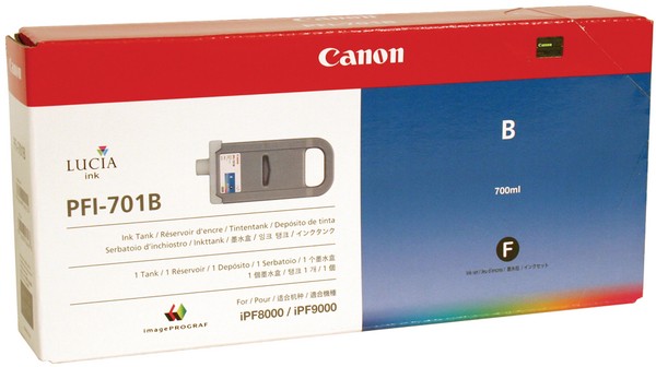 Canon PFI-701B [0908B005] HC blau Tinte