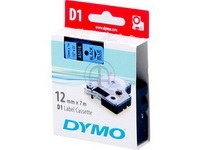 Dymo [S0720560] 12mm x 7m schwarz/blau Schriftband
