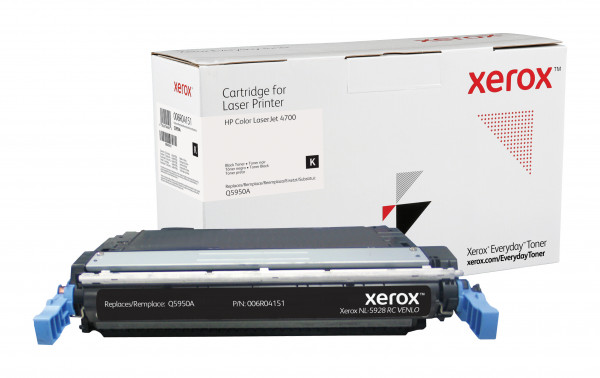 Toner f. HP Color LaserJet 4700 [w.Q5950A] Nr.643A black (32)