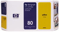 HP 80 [C4873A] yellow Tinte