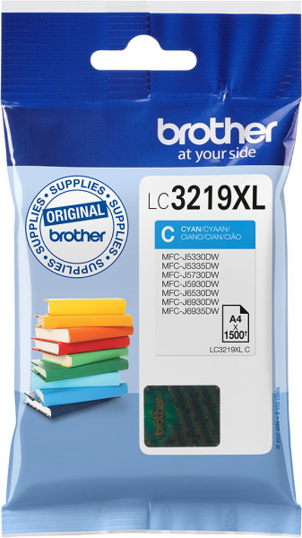 Brother [LC-3219XLC] HC cyan Tinte