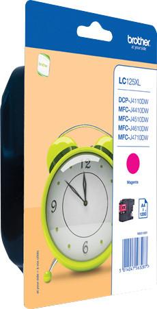 Brother [LC-125XLM] HC magenta Tinte