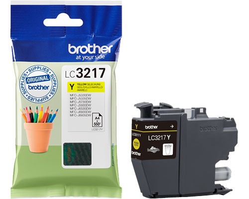 Brother [LC-3217Y] gelb Tinte