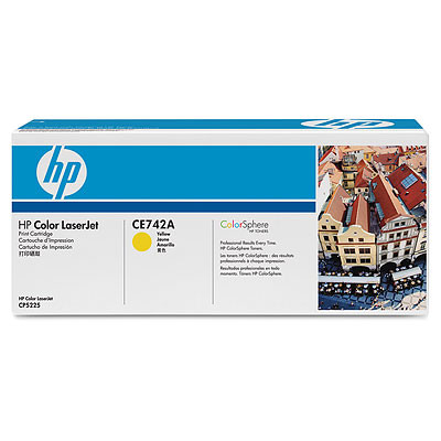 HP 307A [CE742A] gelb Toner