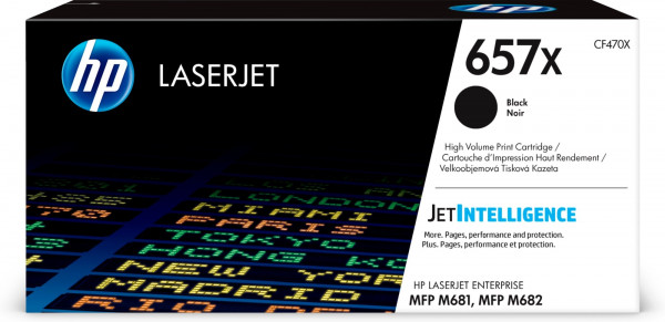 HP 657X [CF470XC] HC schwarz Toner