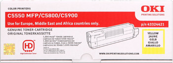 OKI [43324421] gelb Toner