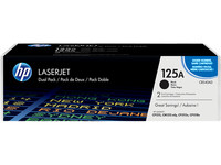 HP 125A [CB540AD] TwinPack (2xCB540A) schwarz Toner