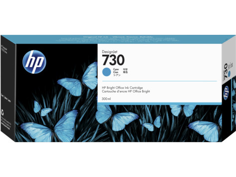 HP 730 [P2V68A] HC cyan Tinte