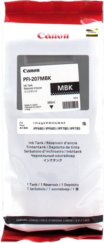Canon PFI-207MBK [8788B001] matt-schwarz Tinte