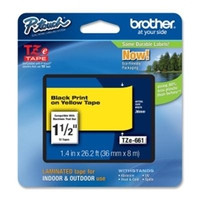 Brother [TZE-661] 36mm schwarz/gelb Schriftband