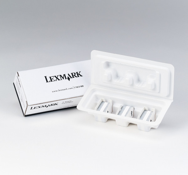 Lexmark [11K3188] 3x 3.000 Heftklammern