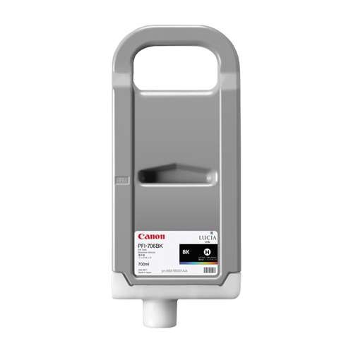 Canon PFI-706BK [6681B001] HC schwarz Tinte