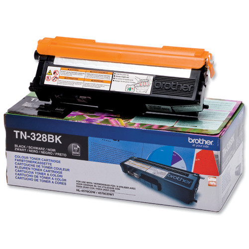 Brother [TN-328BK] HC schwarz Toner