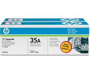 HP 35A [CB435AD] TwinPack (2xCB435A) schwarz Toner