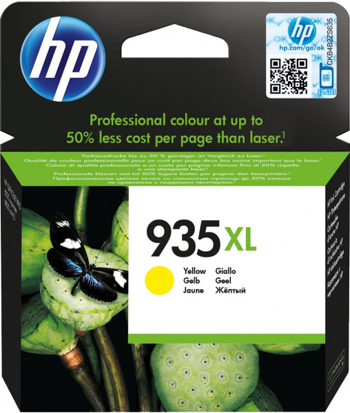 HP 935XL [C2P26A] HC gelb Tinte