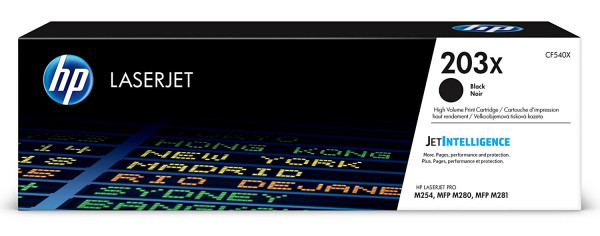 HP 203X [CF540X] HC schwarz Toner